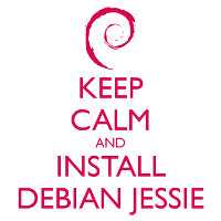 Keep Calm and Install Debian Jessie